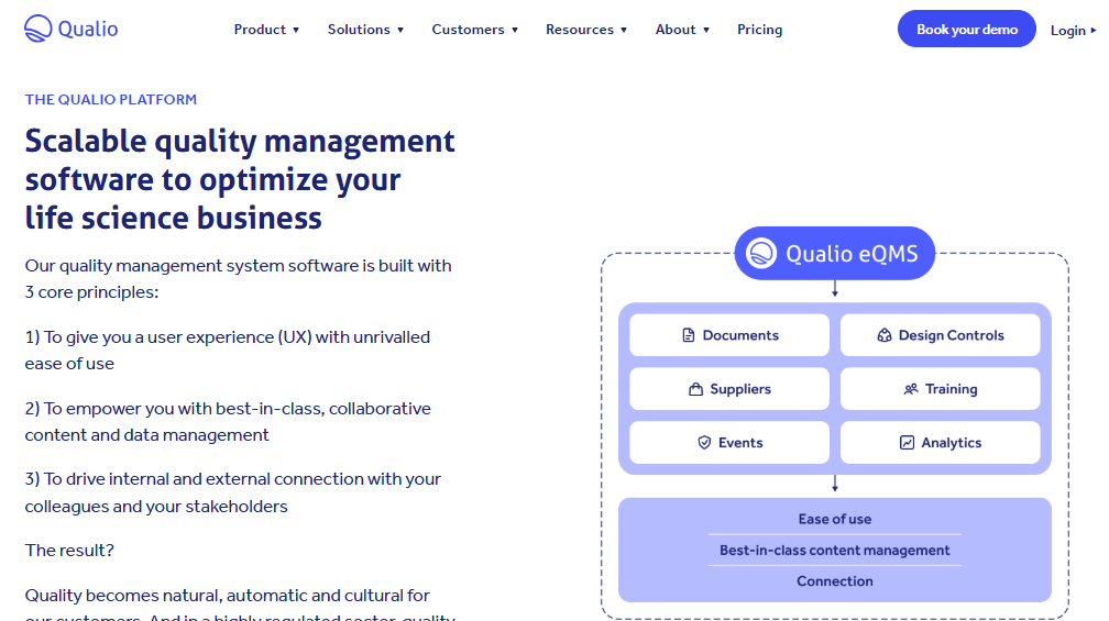 Qualio Screenshot 1